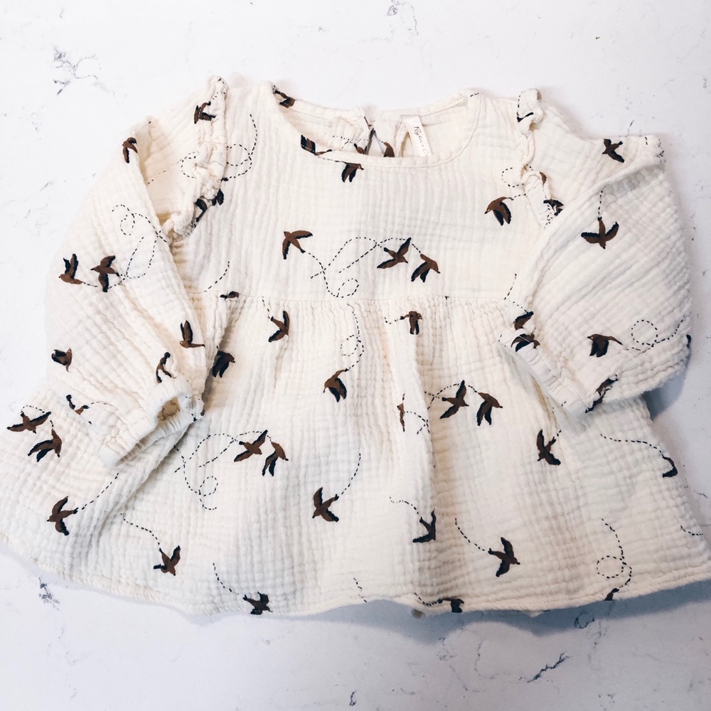 Rylee & Cru Piper Sparrow Blouse